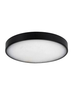 HV5864-4-BLKALB - Auster Black Trim with Alabaster Glass to HV5864-4-BLKALB