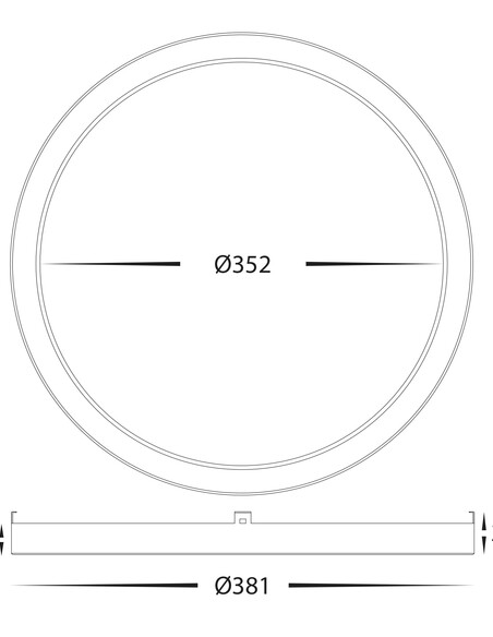 HV5865-1-GLD - Auster Gold Trim to suit HV5865-1-GLD