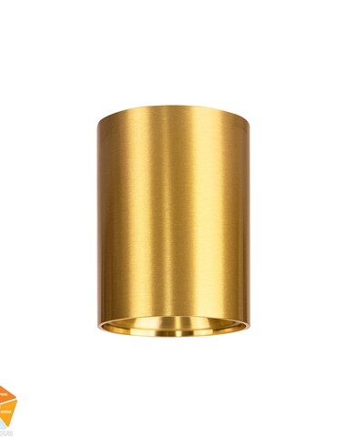 Nella Brass 7W Surface Mounted LED Downlight