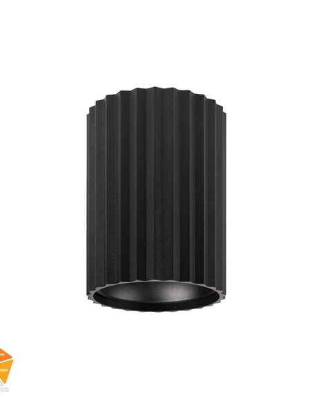 HV5851S-BLK-12V - HV5851S-Black | HV5851S-Black-12V - Nella White 7W Surface Mounted LED Downlight