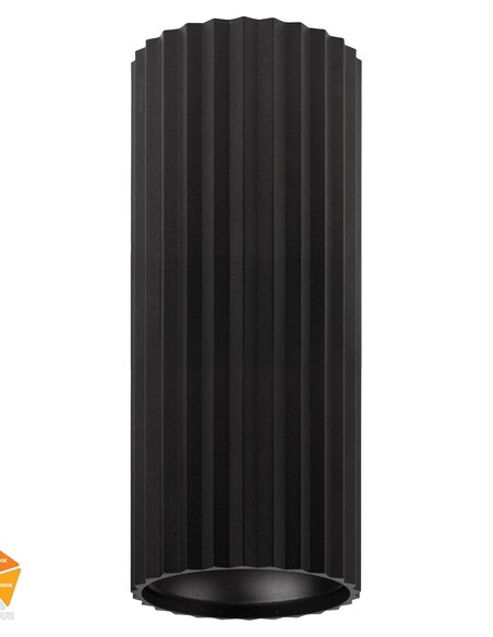 HV5851S-BLK-EXT-12V - HV5851S-Black-Exterior | HV5851S-Black-Exterior-12V - Nella White 7W Surface Mounted LED Downlight