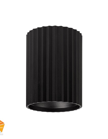 HV5852S-BLK-12V - HV5852S-Black | HV5852S-Black-12V - Nella Black 12W Surface Mounted LED Downlight