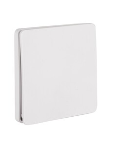 HV9261 - Single Gang White Wireless Self Powered Wall SwitchHV9261