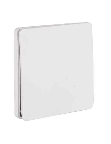 HV9261 - Single Gang White Wireless Self Powered HV9261