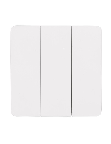 HV9263 - Three Gang White Wireless Self Powered HV9263