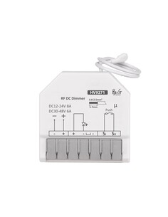 HV9271 - 12-24v DC Single Channel RF + Push Dim ReceiverHV9271