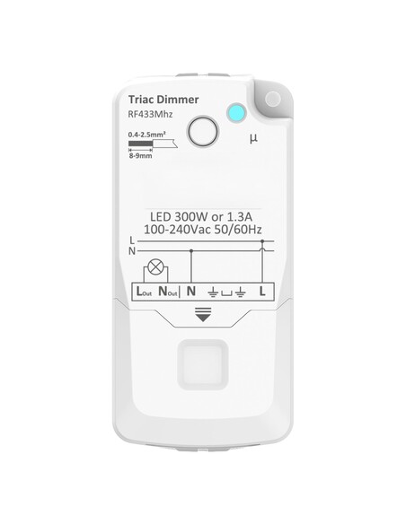 HV9274 - 240v Single Channel RF Dimming Receiver