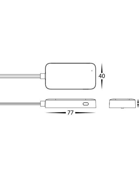 HV9292 - 12-24v DC Seven Channel SplitterHV9292