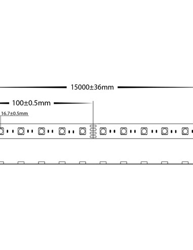 HV9753-IP20-60-RGB - 11W IP20 RGB Long Run LED HV9753-IP20-60-RGB