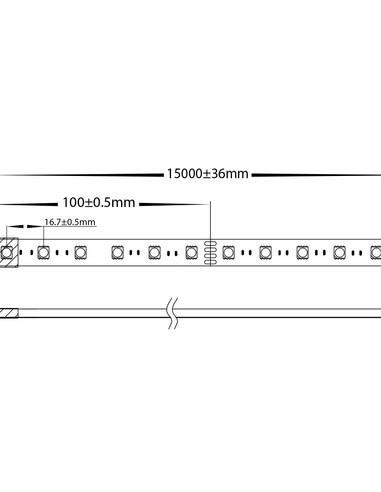 HV9753-IP54-60-RGB-15M - HV9753-IP54-60-RGB - 11W HV9753-IP54-60-RGB-15M