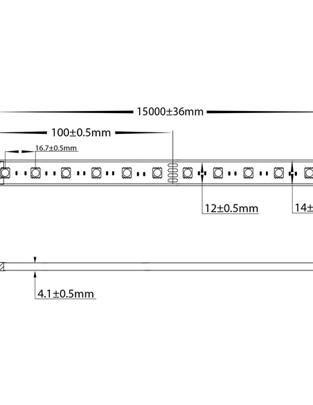 HV9753-IP67-60-RGB - 11W IP67 RGB Long Run LED HV9753-IP67-60-RGB