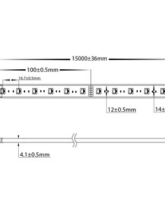HV9753-IP67-60-RGBW - 11W IP67 RGBW Long Run LED StripHV9753-IP67-60-RGBW 2
