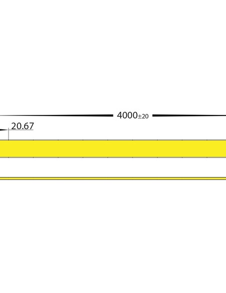 HV9761-IP20-1920-4K - 25W IP20 24v DC 4000K COB HV9761-IP20-1920-4K