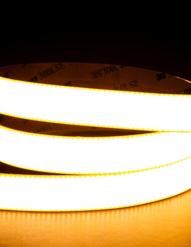 30W IP20 24v DC COB LED Strip 3000K
