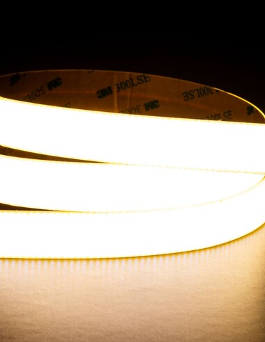 30W IP20 24v DC COB LED Strip 4000K