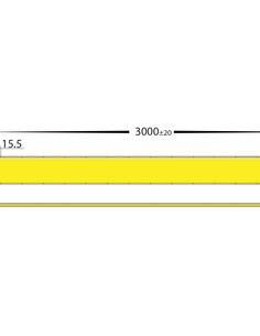 HV9761-IP20-3072-4K - 30W IP20 24v DC COB LED Strip 4000KHV9761-IP20-3072-4K 2