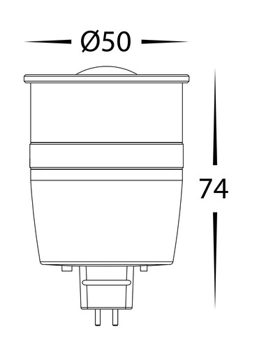 HV9501 - Adjustable Beam Angle & Wattage MR16 LED HV9501