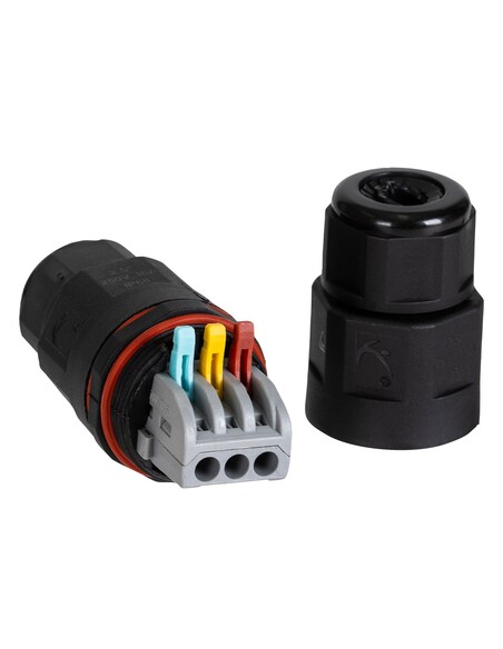 HV9918-2 - 2 Way IP68 3 Pin Weatherproof ConnectorHV9918-2