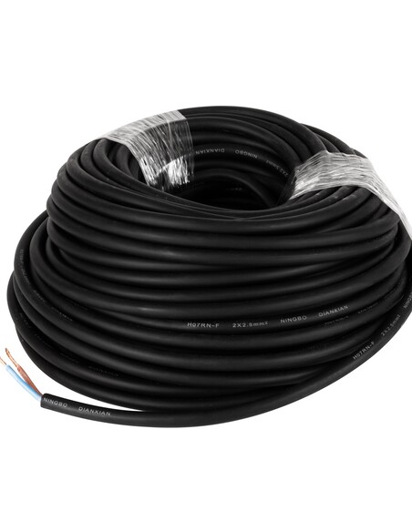 HV9995-2.5 - 2x 2.5mm Outdoor Garden Cable - 50m Roll