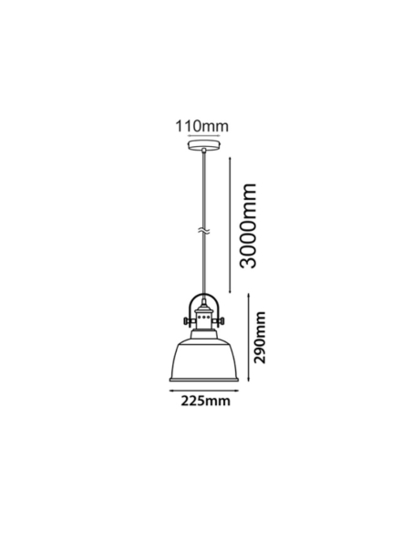 ALTA1 - ALTA Industrial Bell Shape With Copper ALTA1