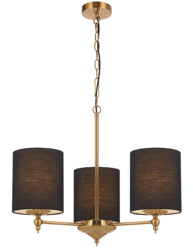 ARGOS PE3-AGBK - ARGOS 3 LIGHT PENDANT - BLACKARGOS PE3-AGBK