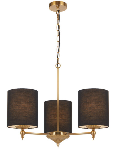 ARGOS PE3-AGBK - ARGOS 3 LIGHT PENDANT - BLACKARGOS PE3-AGBK