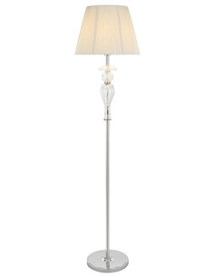 CADIZ FL-AGCRM - CADIZ FLOOR LAMP - ANTIQUE GOLDCADIZ FL-AGCRM