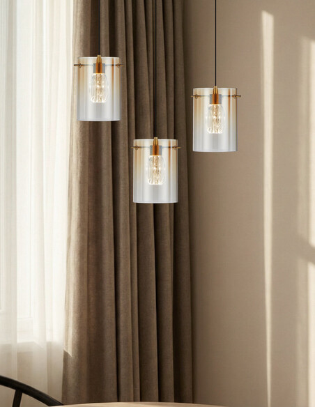 CREVIL PE1-AGAM - CREVIL 1 LIGHT PENDANT - CREVIL PE1-AGAM
