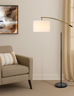 CRUZ FL-BKIV - CRUZ FLOOR LAMP - BLACKCRUZ FL-BKIV 2