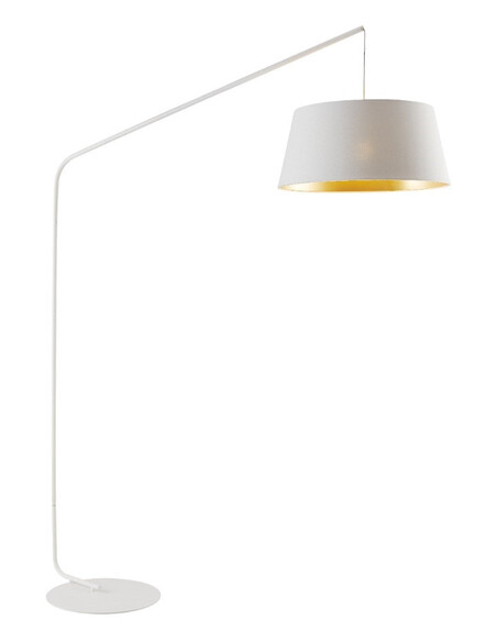 DOWNEY FL-BK - DOWNEY FLOOR LAMP - BLACK