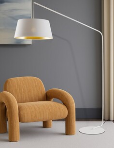 DOWNEY FL-BK - DOWNEY FLOOR LAMP - BLACKDOWNEY FL-BK 2