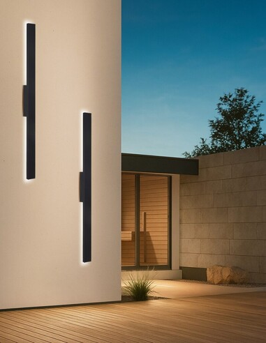 EBIZA EX100-BK - EBIZA 100 EXTERIOR WALL LIGHT - EBIZA EX100-BK