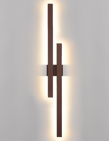 EBIZA EX2-BK - EBIZA 2 LIGHT EXTERIOR WALL LIGHT EBIZA EX2-BK