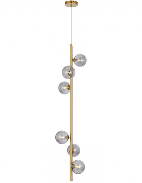 ELSON PE06-AGAMT - ELSON 6 LIGHT PENDANT ANTIQUE ELSON PE06-AGAMT