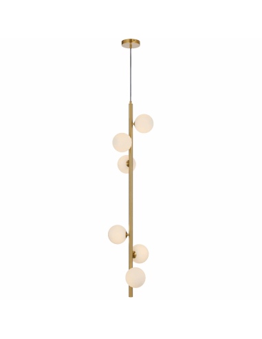 ELSON PE06-AGCLP - ELSON 6 LIGHT PENDANT ANTIQUE ELSON PE06-AGCLP