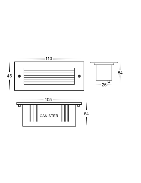 HV3008T-SS316-12V - Bata 316 Stainless Steel 3W HV3008T-SS316-12V