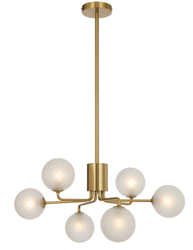 FELTON PE06AGOM - FELTON 6 LIGHT PENDANT ANTIQUE FELTON PE06AGOM