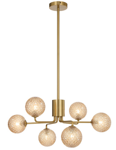 FELTON PE06AGOM - FELTON 6 LIGHT PENDANT ANTIQUE FELTON PE06AGOM
