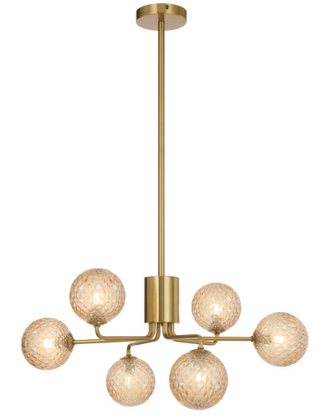 FELTON PE06AGOM - FELTON 6 LIGHT PENDANT ANTIQUE FELTON PE06AGOM