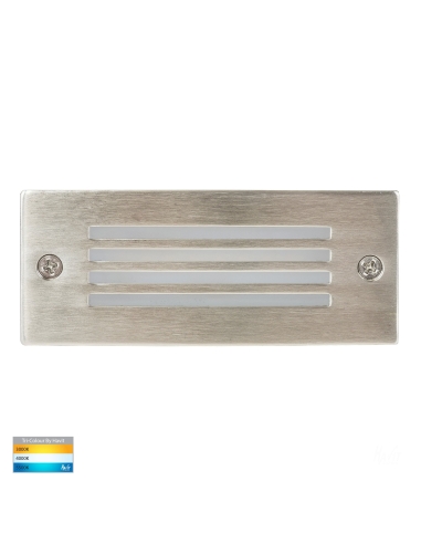 Recessed Brick Light with 316 Stainless Steel Face Grill Cover