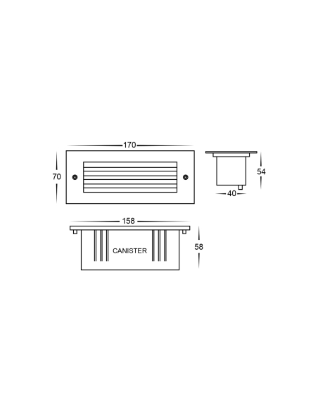 HV3006T-SS316-12V - Bata 316 Stainless Steel 6W HV3006T-SS316-12V