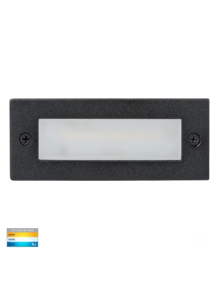 HV3005T-BLK-12V - HV3005T-Black-12V | HV3005T-Black-240V - Bata Black 6W LED Brick Light