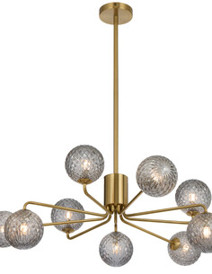 FELTON PE09AGOM - FELTON 9 LIGHT PENDANT ANTIQUE GOLD - FELTON PE09AGOM