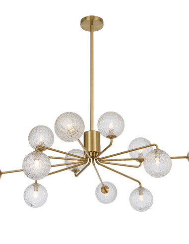 FELTON PE12AGAMT - FELTON 12 LIGHT PENDANT FELTON PE12AGAMT