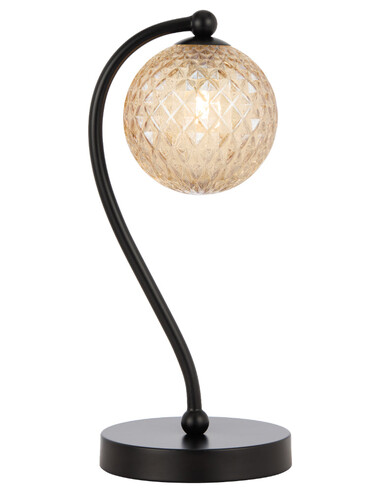 FELTON TL-BKCLP - FELTON TABLE LAMP BLACK - Clear FELTON TL-BKCLP
