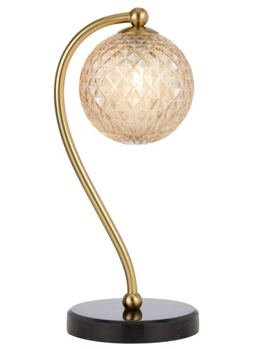 FELTON TL-BKMSMT - FELTON TABLE LAMP BLACK MARBLE FELTON TL-BKMSMT