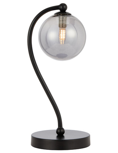 FELTON TL-BKOM - FELTON TABLE LAMP BLACK - Opal FELTON TL-BKOM