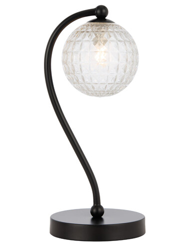 FELTON TL-BKSMT - FELTON TABLE LAMP BLACK - Smoke FELTON TL-BKSMT