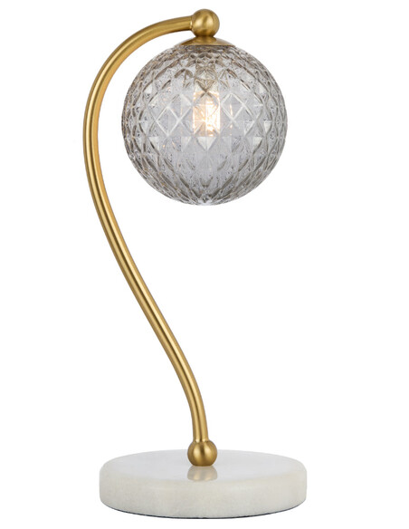 FELTON TL-WHMOM - FELTON TABLE LAMP WHITE MARBLE FELTON TL-WHMOM