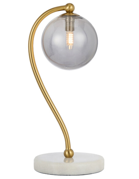 FELTON TL-WHMOM - FELTON TABLE LAMP WHITE MARBLE FELTON TL-WHMOM